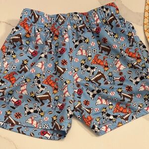 GOAT USA Blue Sports Animal Print Shorts